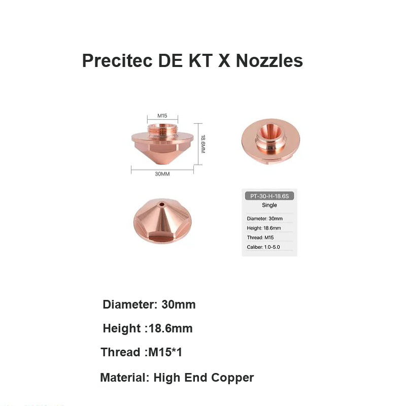 Precitec DE KT X Nozzles