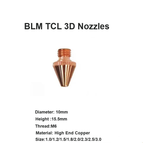 BLM TCL 3D Nozzles