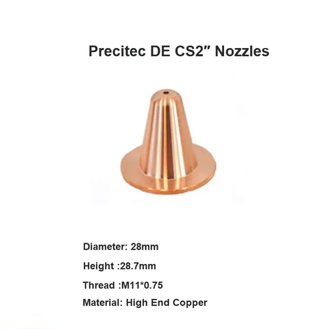 Precitec DE CS2 Nozzles