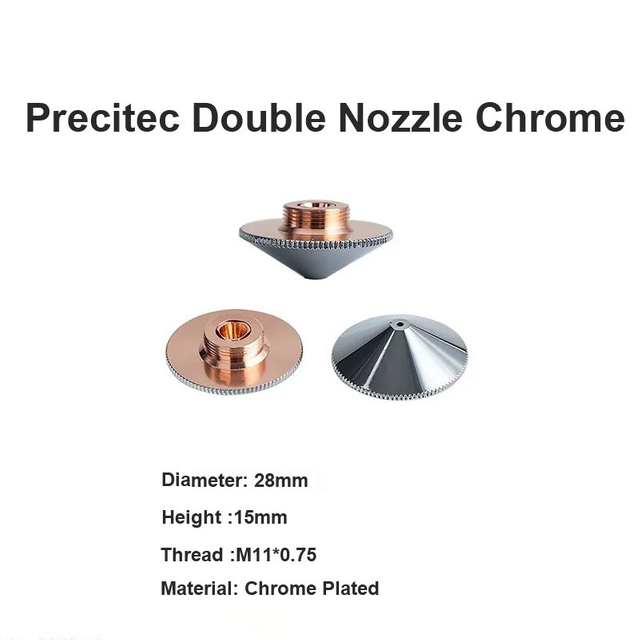  Precitec Double Nozzle Chrome