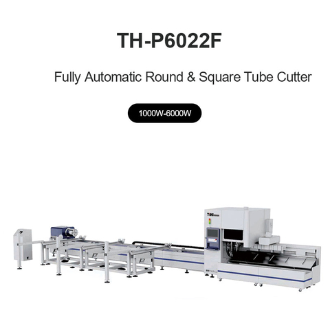 Automatic Loading Round & Square Tube Fiber Laser Cutting Machine