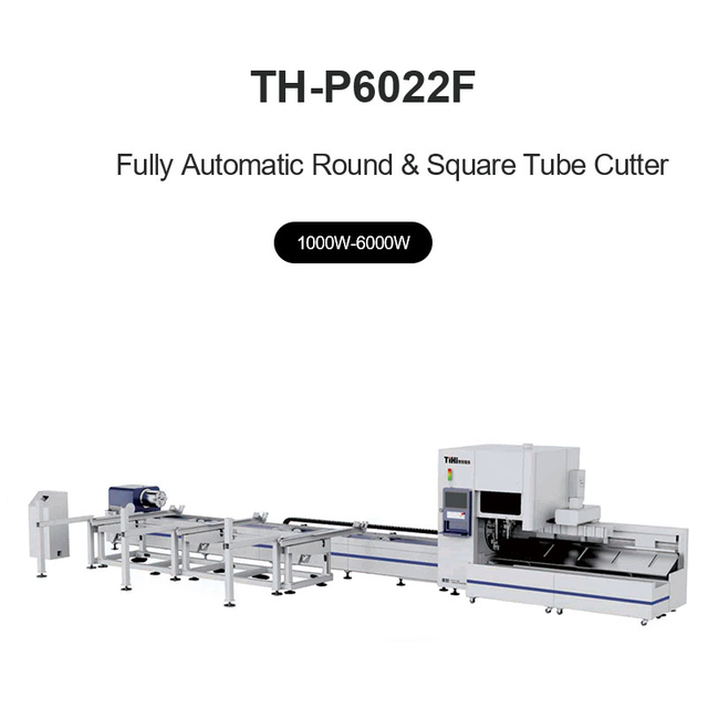 Automatic Loading Round & Square Tube Fiber Laser Cutting Machine