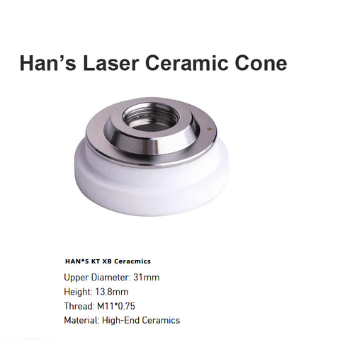 Han’s Laser Ceramic Cone D31mm H13.8mm