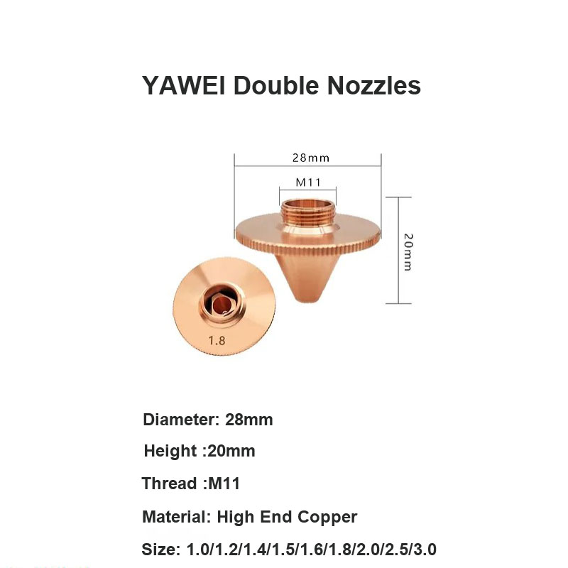 YAWEI Double Nozzles