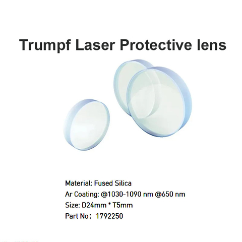 Trumpf Laser Protective lens D24*T5mm