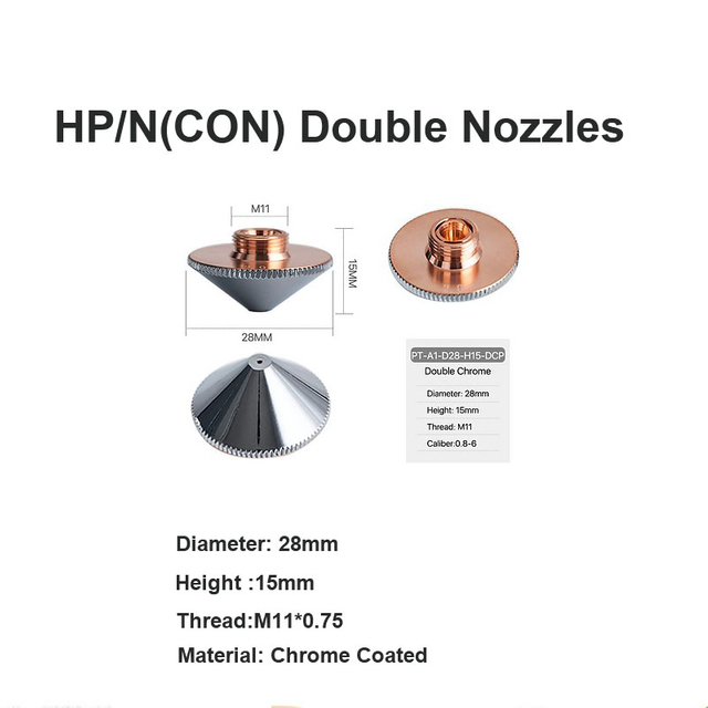 HP/N(CON) Double Nozzles