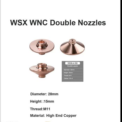 WSX WNC Double Nozzles
