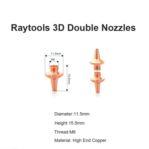 Raytools 3D Double Nozzles 