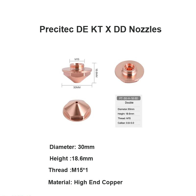 Precitec De KT X DD Nozzles