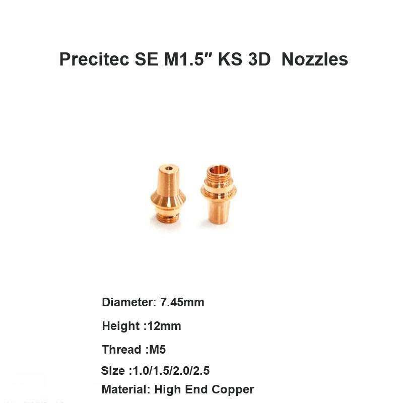 Precitec SE M1.5 KS 3D Nozzles