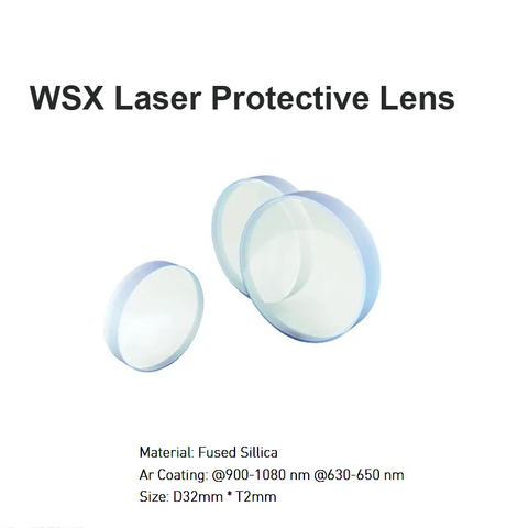 WSX Laser Protective Lens D32*T2