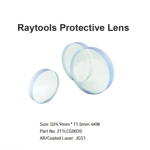 Raytools Protective Lens D24.9*T1.5mm