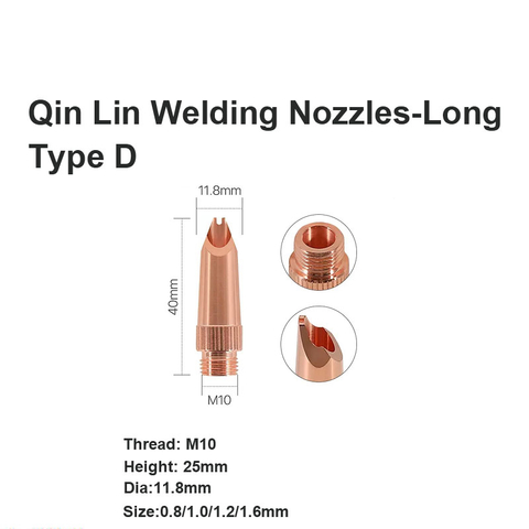 Qin Lin Welding Nozzles-Long Type D
