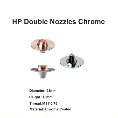 HP Double Nozzles Chrome