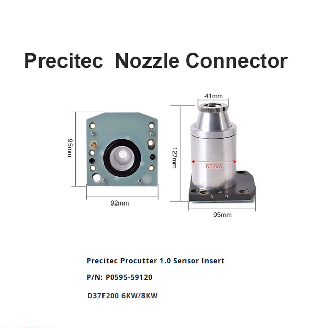 Precitec Procutter Nozzle Connector D37 F200 