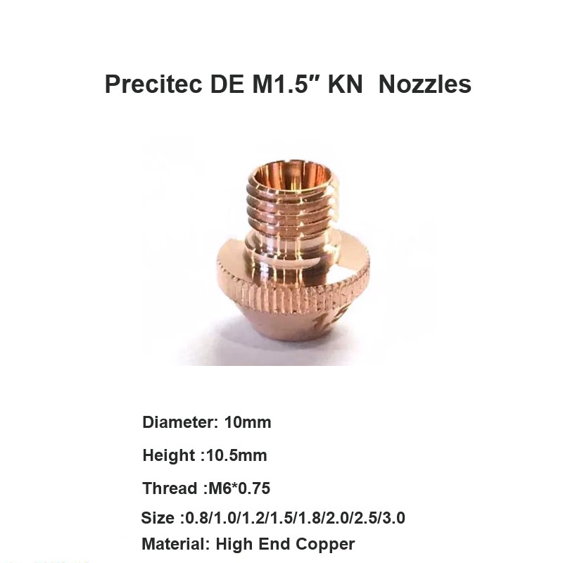 Precitec DE M1.5 KN Nozzles