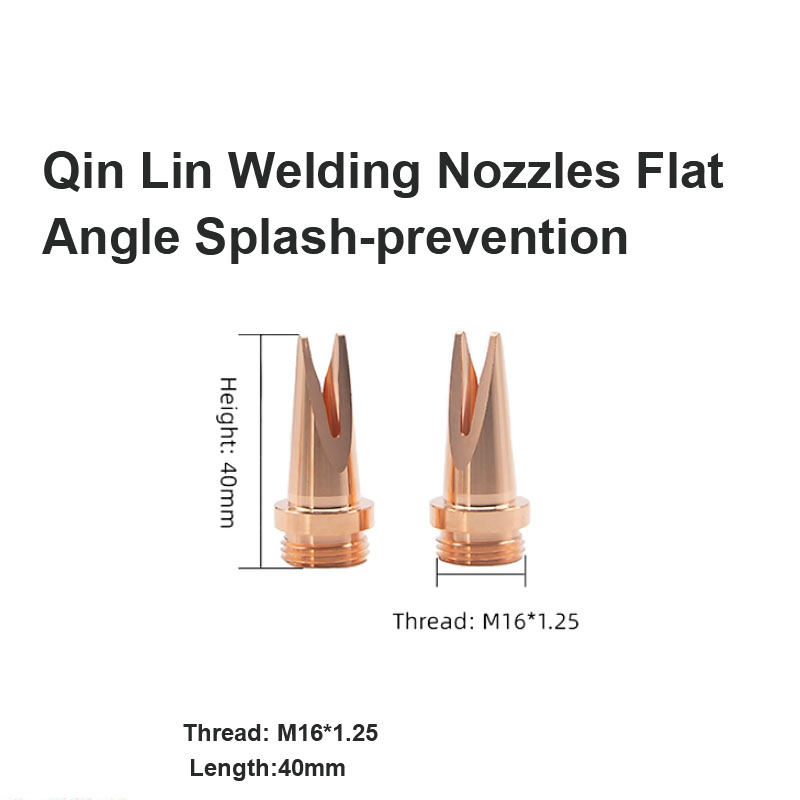Qin Lin Welding Nozzles Flat Angle Splash predvention