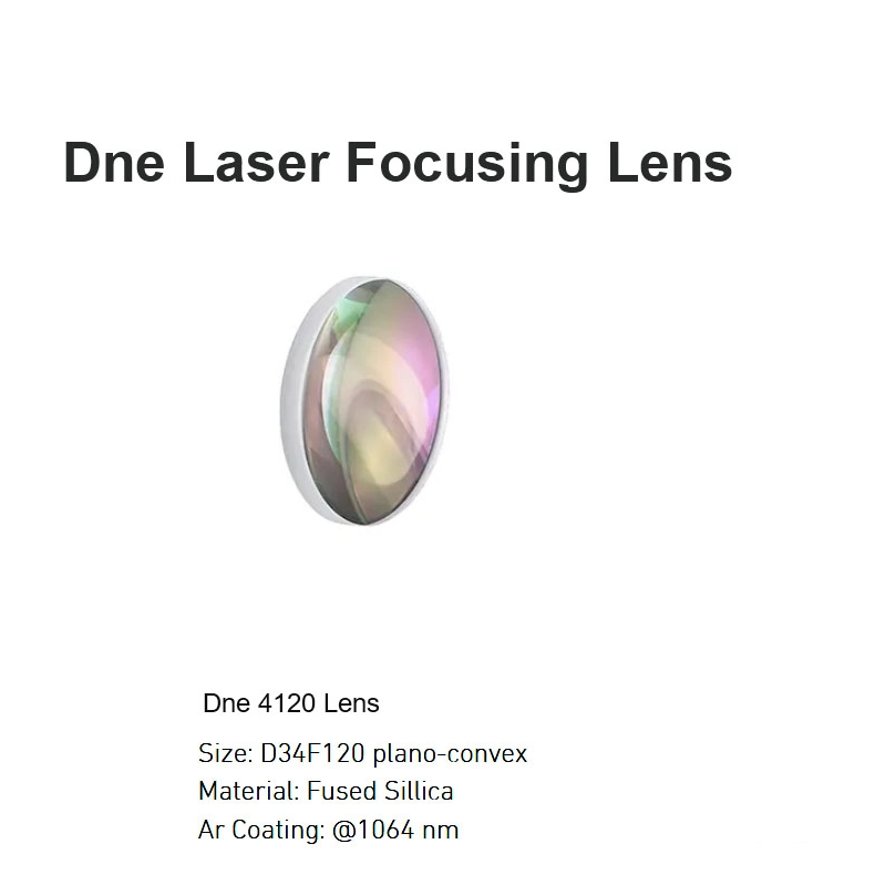 Dne Laser Focusing Lens D34 F120 Plano- convex 