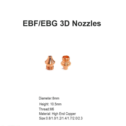 Trumpf EBF/EBG 3D Nozzles