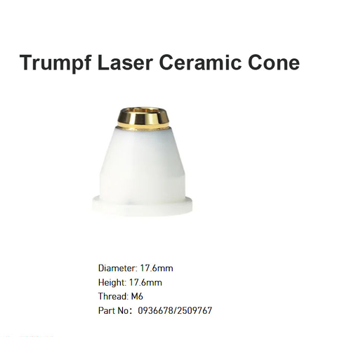 Trumpf Laser Ceramic Cone D17.6mm