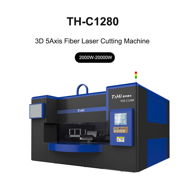 3D 5 Axis Fiber Laser Cutting Machine TH-C1280/TH-C1290