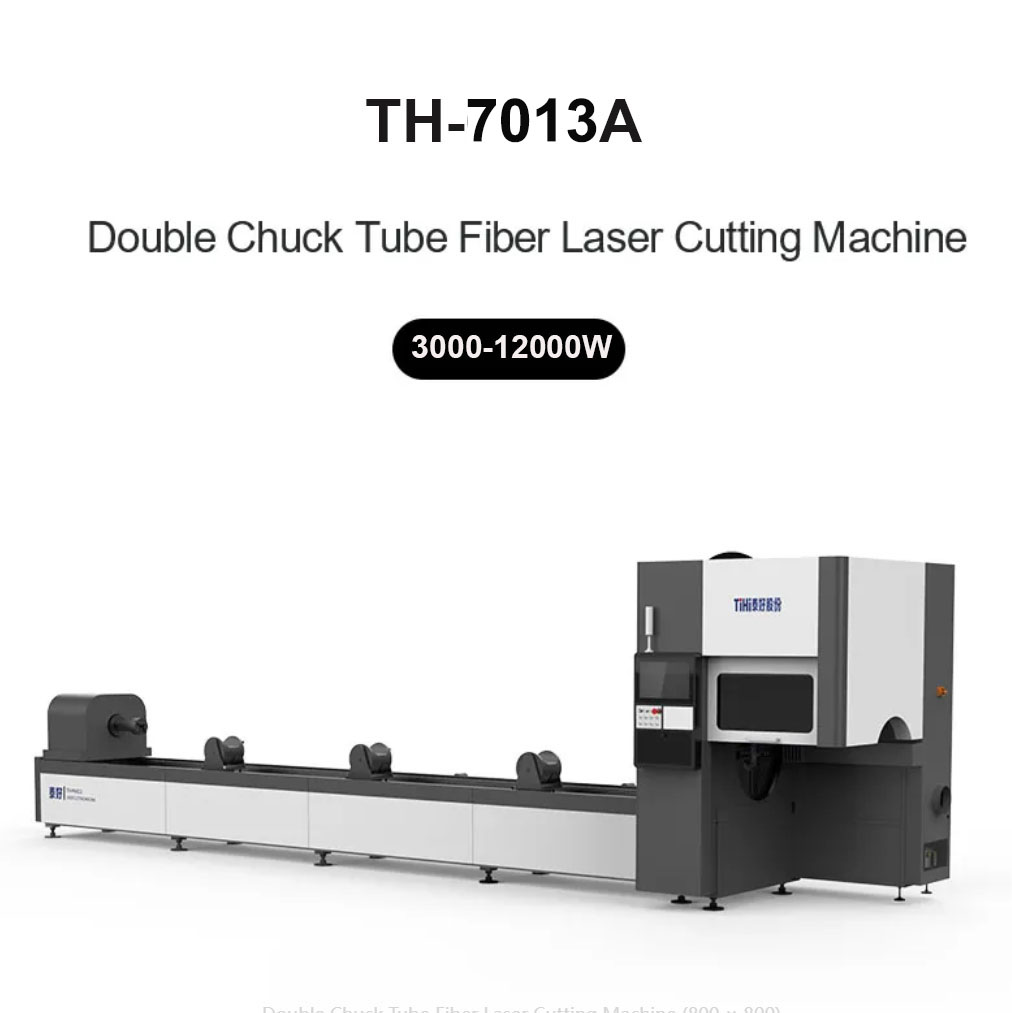 Double Chuck Tube Fiber Laser Cutting Machine TH-P6013A/TH-P6016A/TH-P6022A/TH-P6035A/TH-P7013A/TH-P9035A/TH-P9060A