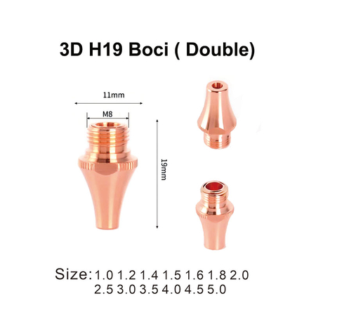 3D H19 Boci Double Layer nozzle