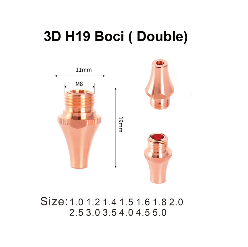 3D H19 Boci Double Layer nozzle