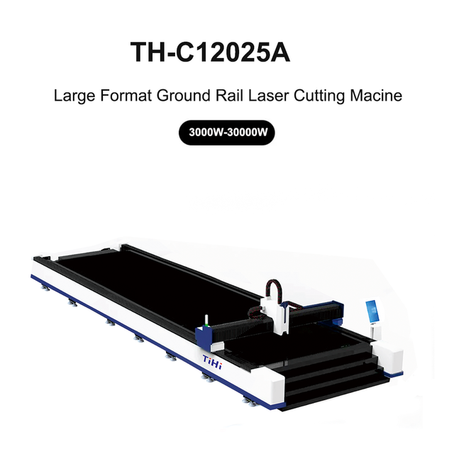 Large Format open type ground rail Laser cutting machine TH-C12025A