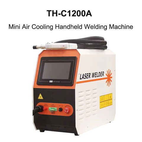 Mini Portable Air Cooling 1200w Handheld Welding Machine 