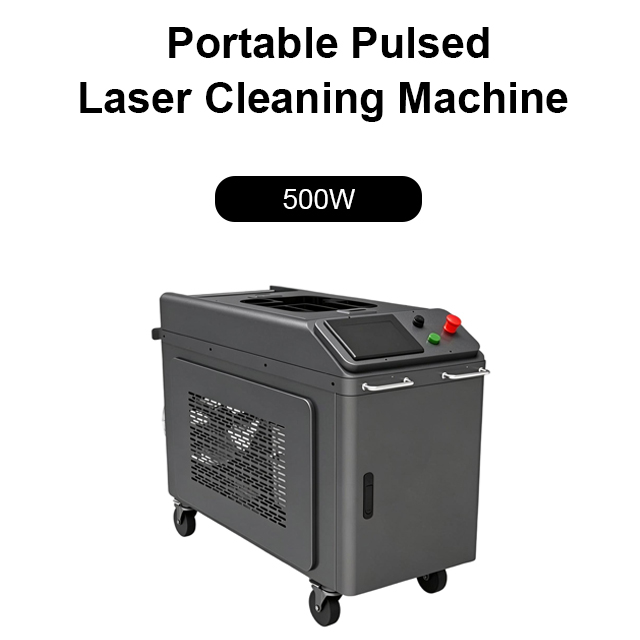 Portable Pulsed Fiber Laser Cleaning Machine