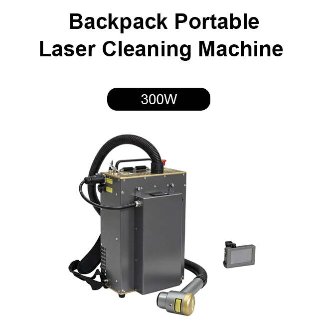 Backpack Portable Fiber Laser Cleaning Machine