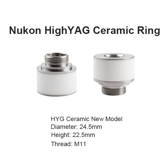 Nukon HighYAG Laser Ceramic Ring New Model D24.5mm 